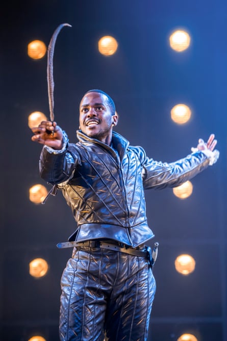 Ncuti Gatwa (Christopher Marlowe) in Born With Teeth.