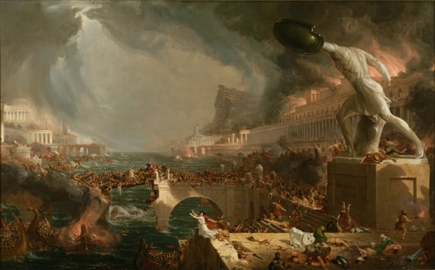 The Course of Empire: Destruction, 1836, by Thomas Cole