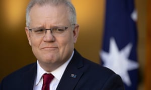 Australian prime minister Scott Morrison