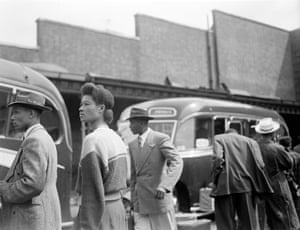 Arrival at Tilbury Docks, June 1948Evelyn Wauchope, a Jamaican woman (a dress maker from Kingston, Jamaica) who stowed away abroad the Empire Windrush, found herself elevated to a first class passenger when she was discovered.