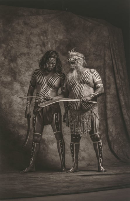 Ventral aspect of two males (2014) by Damien Shen, photographed by Richard Lyons.