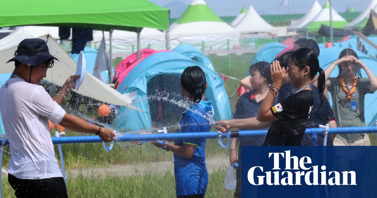 ‘A bit horrific’: Scouts at jamboree in South Korea on campsite conditions