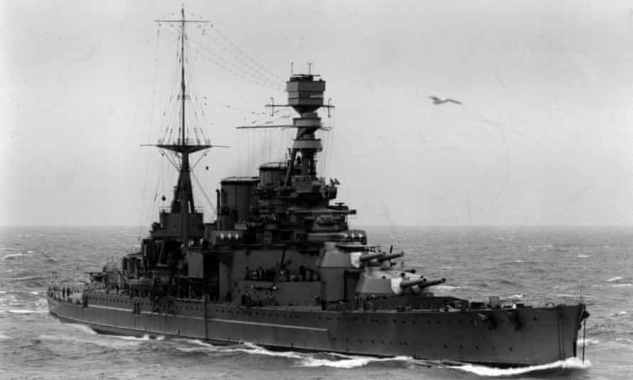 HMS Repulse, photographed in 1926.