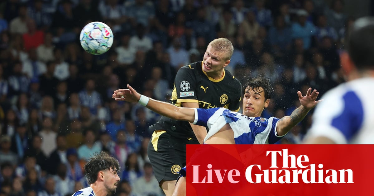 Porto x Manchester City: Liga dos Campeões – Ao vivo | Liga dos Campeões Porto x Manchester City: Liga dos Campeões – Ao vivo | Liga dos Campeões