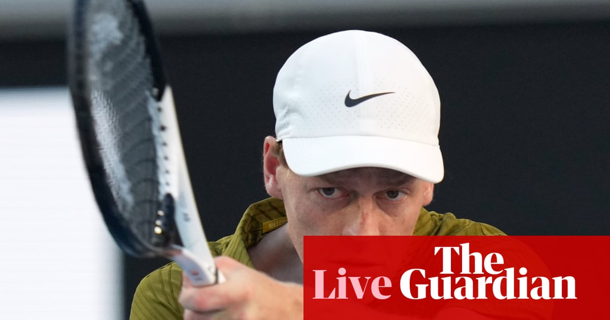 Australian Open 2026: Luciano Darderi v Jannik Sinner, Maddison Inglis v Iga Swiatek live