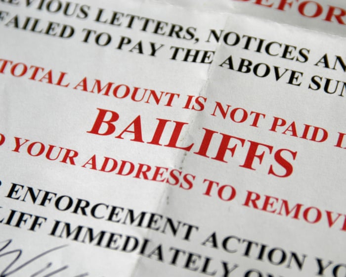 Push to regulate UK bailiffs too slow, warns supervisory body