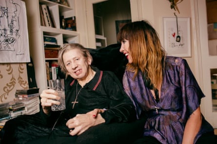 Shane MacGowan and wife Victoria Clarke.