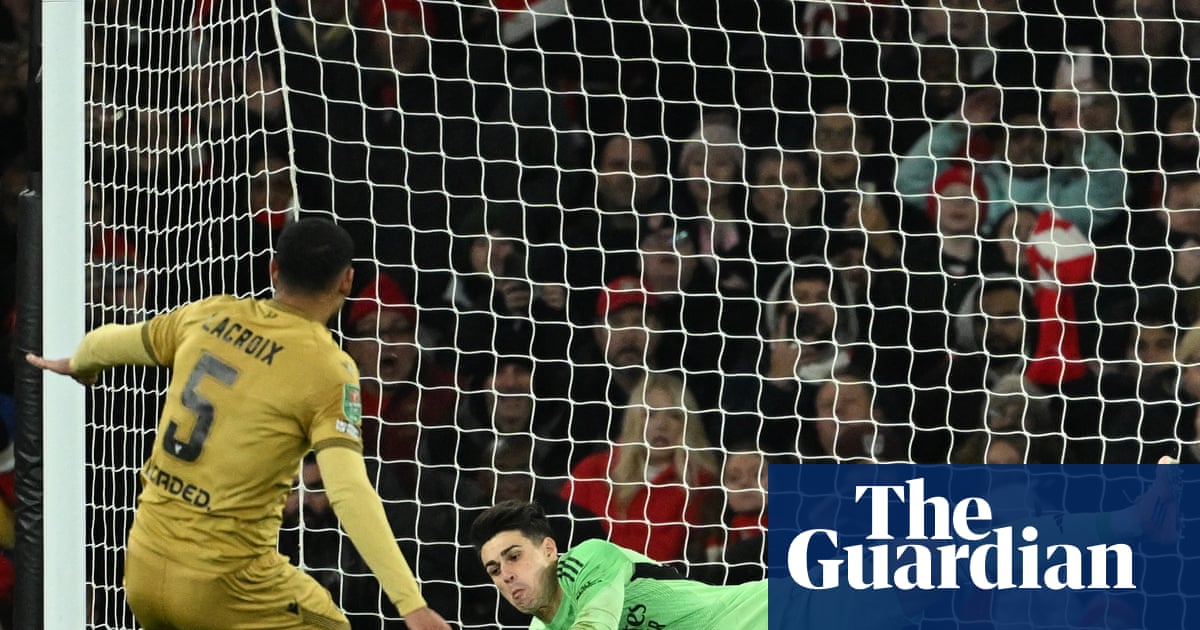 Arrizabalaga Arsenal’s shootout hero at expense of Lacroix and Crystal Palace