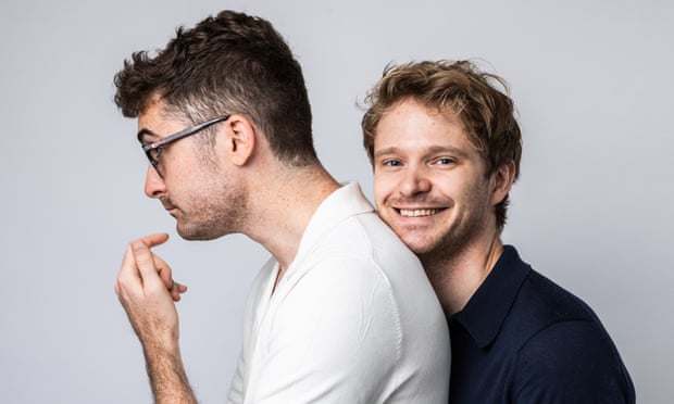 Chaotic and farcical … The Pin – Ben Ashenden, left, and Alex Owen – are coming to the West End.