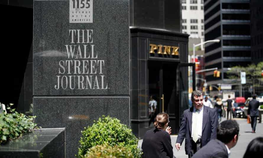 The Wall Street Journal building at 6th Avenue in New York City.