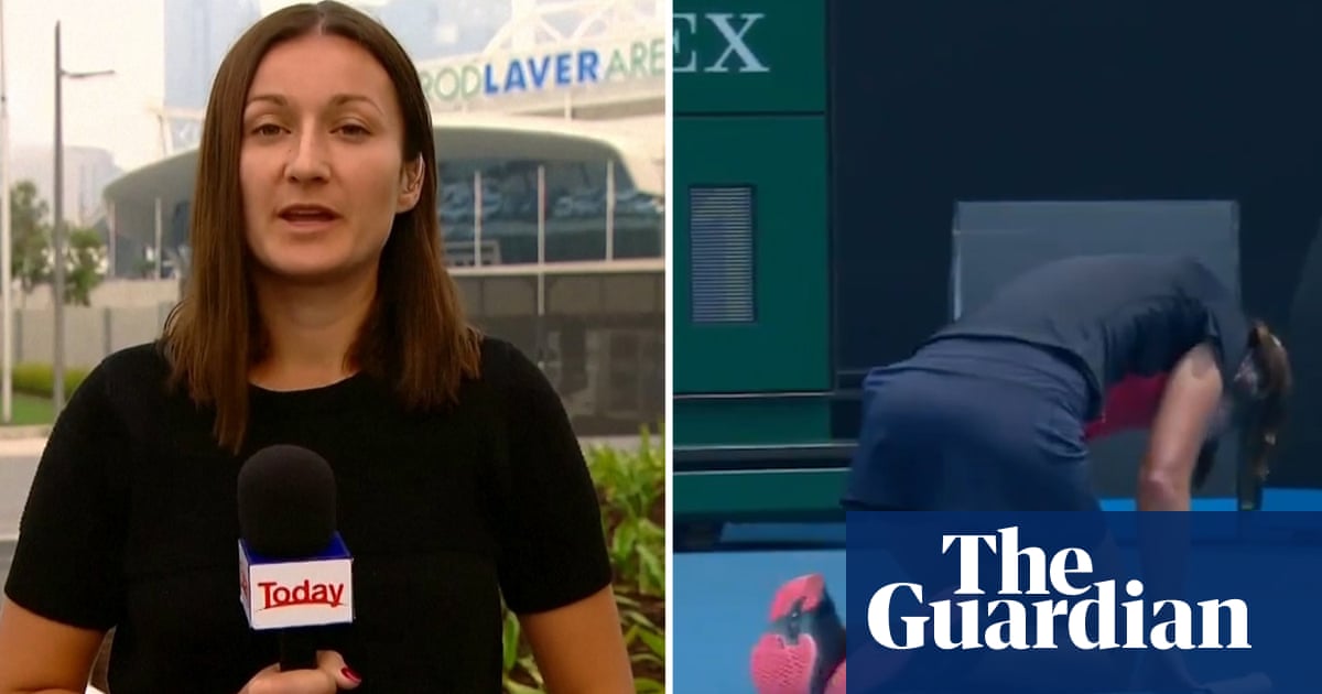 I was really scared: Jakupovic on her collapse because of Australian Open air quality – video