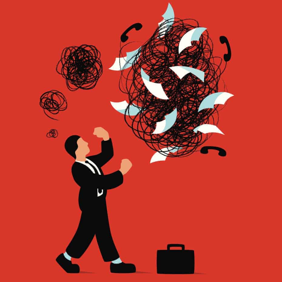 Overwhelmed? 18 ways to feel less busy Work & careers The Guardian Overwhelmed? 18 ways to feel less busy Work & careers The Guardian