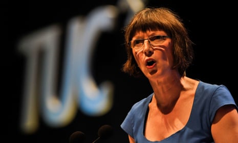 TUC general secretary Frances O’Grady, who is calling for the PM to seek an extension to article 50.