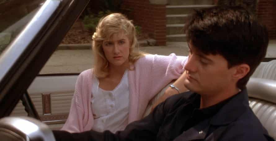 Laura Dern with Kyle MacLachlan in Blue Velvet