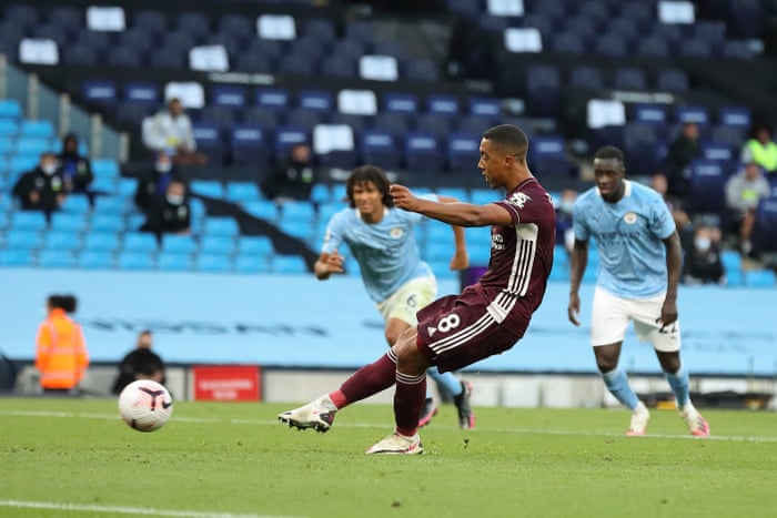 Manchester City 2 5 Leicester City Premier League As It Happened Football The Guardian