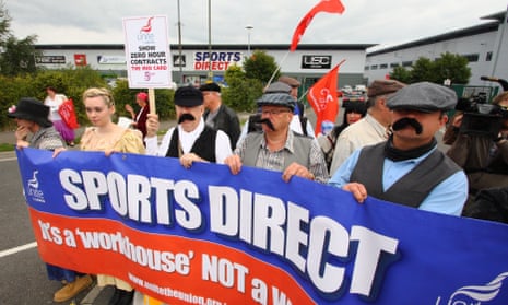 Sports Direct protest