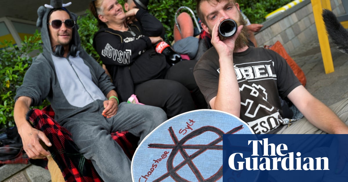 German punks 'invade' holiday