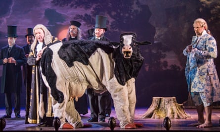 Moo … Andrew Shore and Marcus Farnsworth as Strephon.