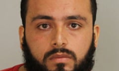 FILE - This September 2016 file photo provided by Union County Prosecutor’s Office shows Ahmad Khan Rahami, who he is in custody as a suspect in the weekend bombings in New York and New Jersey. Rahami worked as an unarmed night guard for two months in 2011 at an AP administrative technology office in Cranbury, N.J. At the time, he was employed by Summit Security, a private contractor. (Union County Prosecutor’s Office via AP, File)