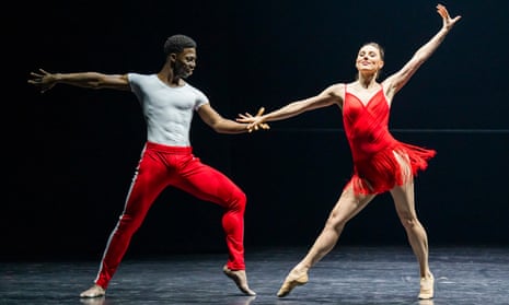 Brooklyn Mack and Tiler Peck in The Barre Project.