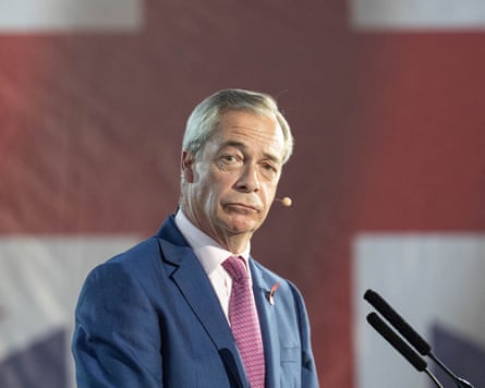 Reform UK leader Nigel Farage in November.