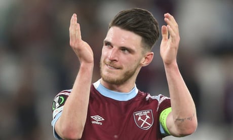 Manchester United plan to rival Arsenal in race to sign West Ham’s Declan Rice