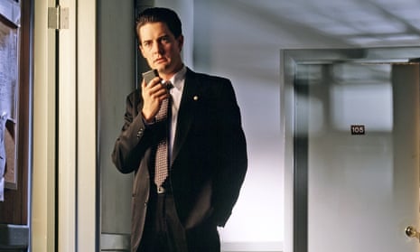 Special Agent Dale Cooper, played by Kyle Maclachlan, in Twin Peaks.