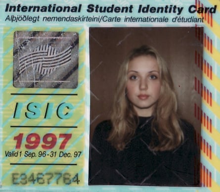 Thordis’s 1997 student ID.