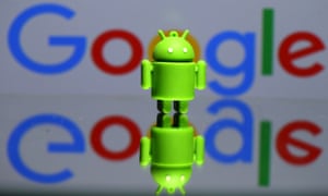 A 3D printed Android mascot Bugdroid.