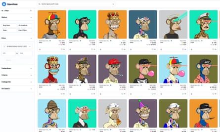 The Bored Ape NFT craze is all about ego and money, not art | Art and design | The Guardian The Bored Ape NFT craze is all about ego and money, not art | Art and design | The Guardian