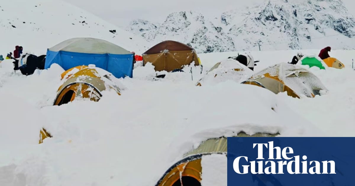 Non-stop snow, instant noodles and yaks: tales of being trapped on Everest
