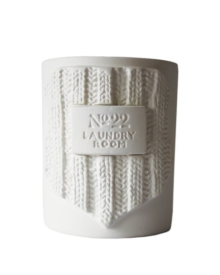No 22’s Laundry Room candle, £40, Net-a-Porter