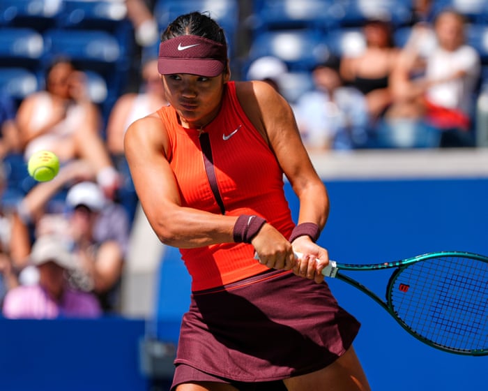 US Open tennis day one: Raducanu in early action, plus Shelton and Sabalenka – live