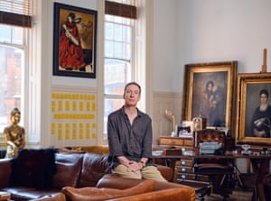 Actor and author David Thewlis, photographed at his home in London.