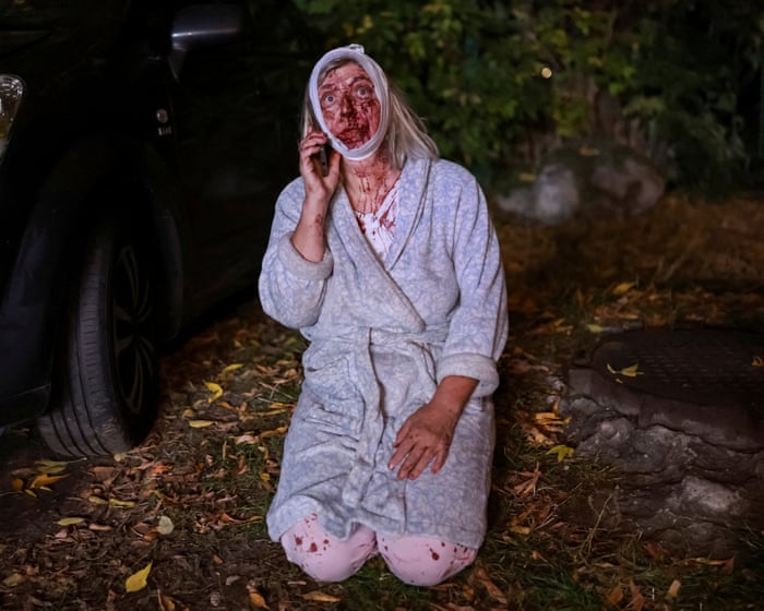 Image accompanying the story: Russia showing ‘ostentatious disrespect’ towards US with latest attacks on Ukraine, Zelenskyy says – Europe live
