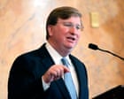 Governador do Mississippi cancela sessão sobre redistribuição judicial