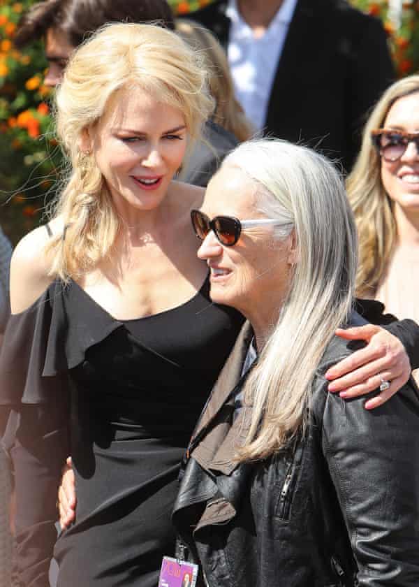 ‘I’m in the midst of it, a woman in her 50s, with a whole lot of things, circling’ : with director Jane Campion.