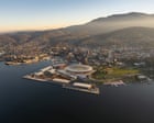 Australia news live: Hobart stadium plan passes first parliamentary vote; $37m boost for childcare checks