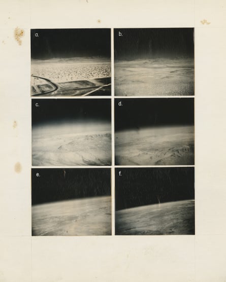 The Rio Grande at 73,000 feet taken using the V-2 rocket camera on 27 May 1948.