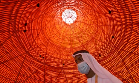 The Spanish pavilion at the Expo 2020, Dubai.