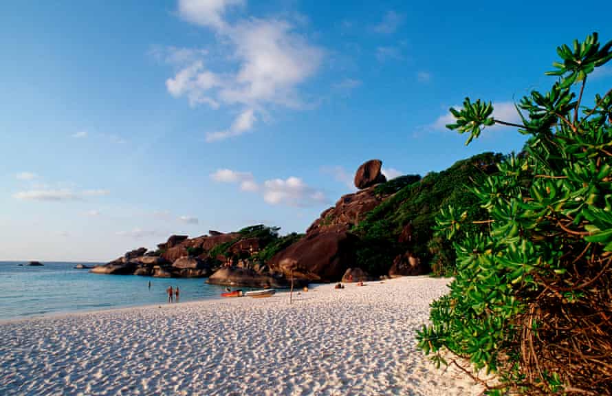 Recreate The Beach on the Similan Islands.