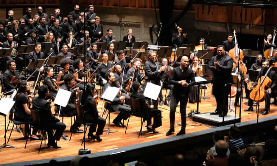 Chineke! Orchestra conducted by Anthony Parnther on 9 April 2018.
