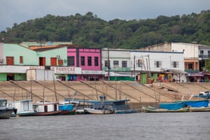 View of Obidos city, Pará.