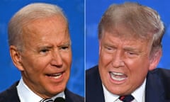 US election candidates Joe Biden and Donald Trump.
