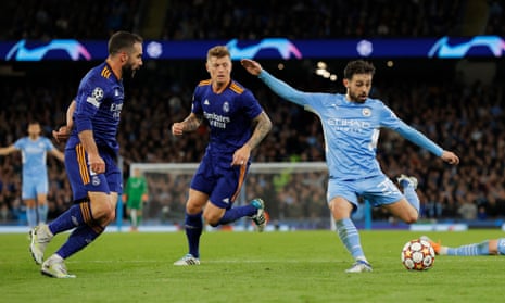 Manchester City e Real Madrid disputam vaga na Champions League