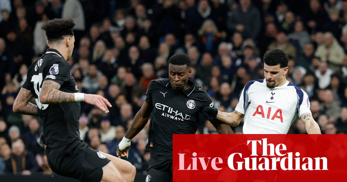 Tottenham v Man City: Premier League – live Tottenham v Man City: Premier League – live