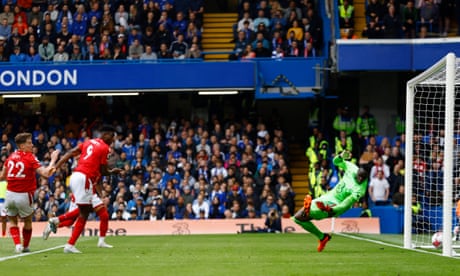 Awoniyi and Sterling both double up as Nottingham Forest save point at Chelsea