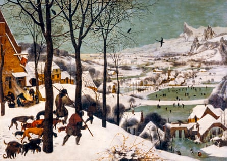 The Hunters in the Snow by Pieter Bruegel the Elder. NO CROPPING