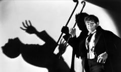 Fredric March in the 1931 film of Dr Jekyll and Mr Hyde.