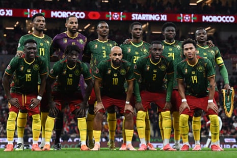 Cameroon team photo